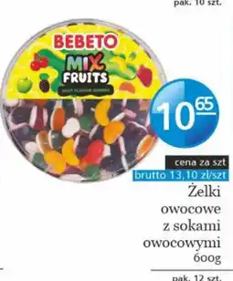 Specjał Żelki owocowe z sokami owocowymi oferta