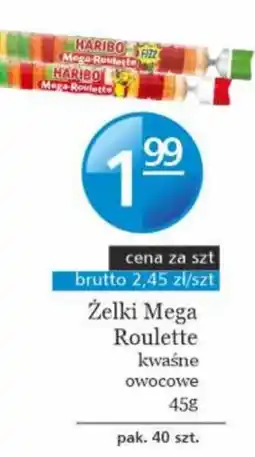 Specjał Żelki Mega Roulette kwaśne owocowe oferta