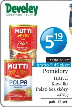 Specjał Pomidory mutti Kawalki Pelati bez skóry oferta