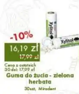 Organic Farma Zdrowia Guma do żucia - zielona herbata oferta