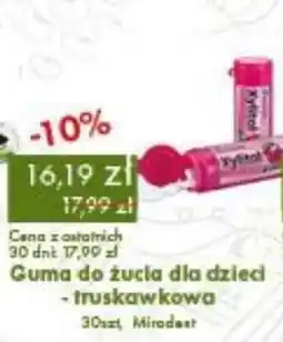 Organic Farma Zdrowia Guma do żucia dla dzieci - truskawkowa oferta