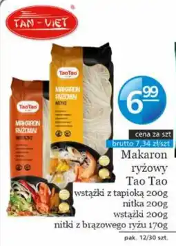 Specjał Makaron ryżowy Tao Tao oferta