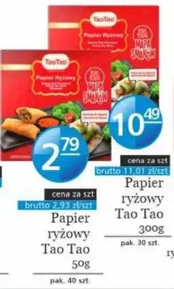 Specjał Papier ryżowy Tao Tao oferta