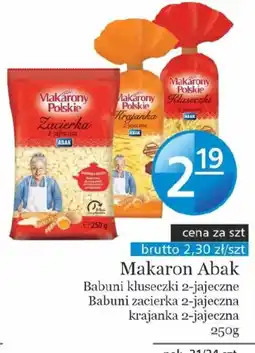 Specjał Makaron Abak Babuni kluseczki 2-jajeczne oferta