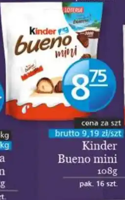 Specjał Kinder Bueno mini oferta