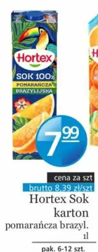 Specjał Hortex Sok pomarańcza brazylijska oferta