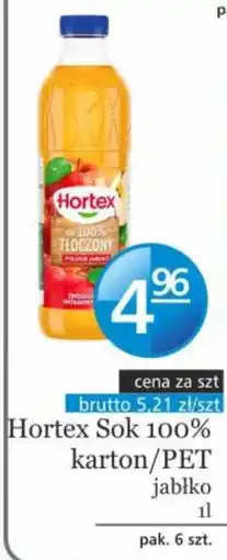 Specjał Hortex Sok 100% jabłko oferta