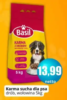 Specjał Karma sucha dla psa Basil drób, wołowina oferta