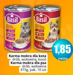 Specjał Karma mokra dla kota Basil drób, wołowina, łosoś oferta