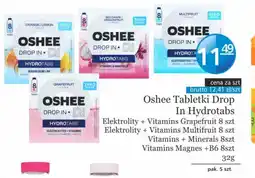 Specjał Oshee Tabletki Drop In Hydrotabs oferta