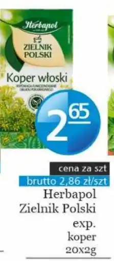 Specjał Herbapol Ziołnik Polski koper oferta