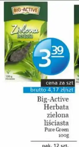 Specjał Big-Active Herbata zielona liściasta oferta