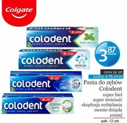 Specjał Pasta do zębów Colodent super biel oferta