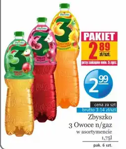 Specjał Zbyszko 3 Owoce n/gaz oferta