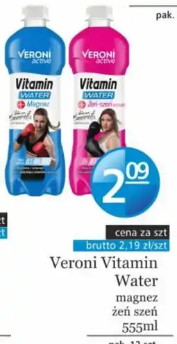 Specjał Veroni Vitamin Water magnez żeń szeń oferta