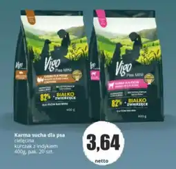 Specjał Karma sucha dla psa Vigo ciełecina kurczak z indykiem oferta