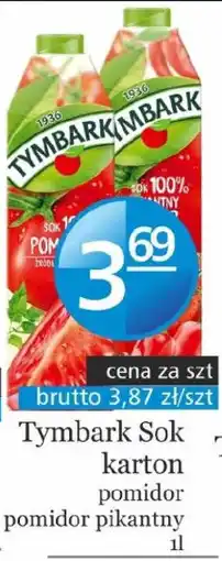 Specjał Tymbark Sok pomidor pikantny oferta