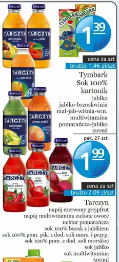 Specjał Tymbark Sok 100% jabłko oferta