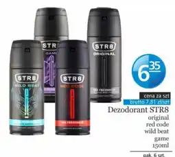 Specjał Dezodorant STR8 original red code wild beat game oferta