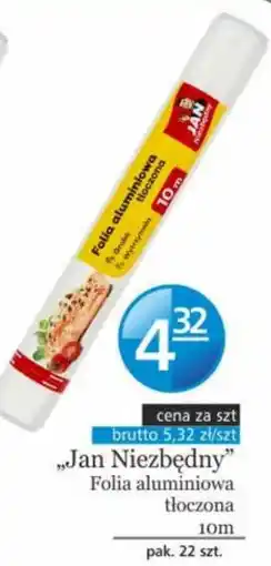 Specjał Folia aluminiowa tłoczona oferta