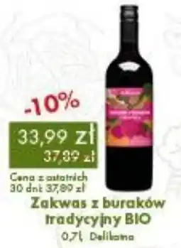 Organic Farma Zdrowia Zakwas z buraków tradycyjny BIO oferta