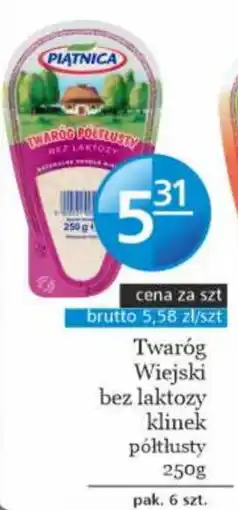Specjał Twaróg Wiejski bez laktozy klinke półtłusty oferta