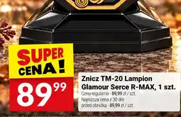 Twój Market Znicz TM-20 Lampion Glamour Serce R-MAX oferta