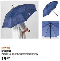 IKEA IKEA SPJUTSÖ Parasol, z pokrowcem/wielobarwny oferta