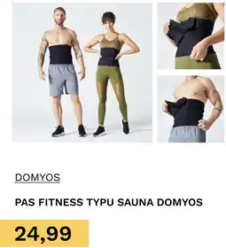 Decathlon PAS FITNESS TYPU SAUNA DOMYOS oferta