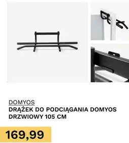Decathlon Drążek do podciągania Domyos drzwiowy 105 cm oferta