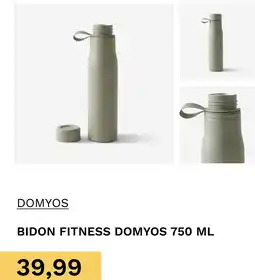 Decathlon BIDON FITNESS DOMYOS oferta