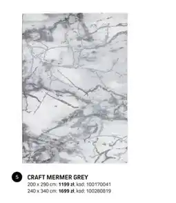 Komfort Craft Mermer Grey oferta