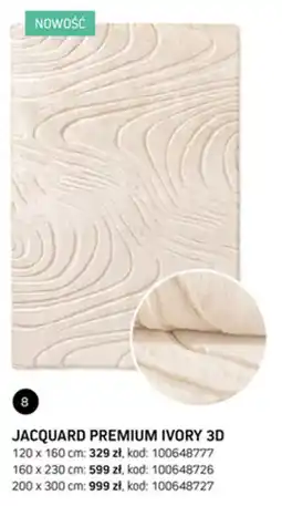 Komfort Jacquard Premium Ivory 3D oferta