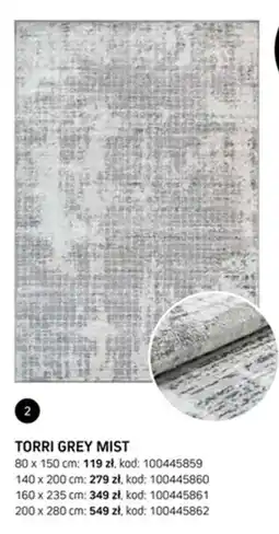 Komfort TORRI GREY MIST oferta
