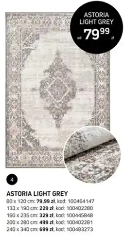 Komfort ASTORIA LIGHT GREY oferta