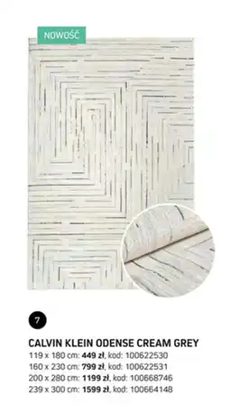 Komfort Calvin Klein Odense Cream Grey oferta