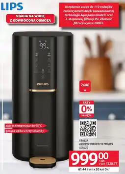Selgros Stacja wody Philips oferta