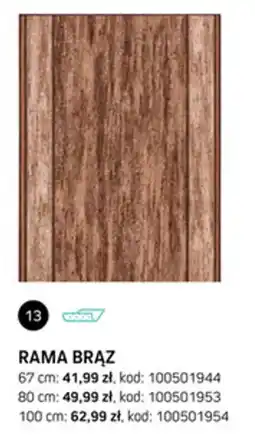 Komfort Rama Brąz oferta