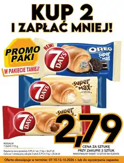 Kupiec Rogalik 7 Days Super Max Oreo oferta