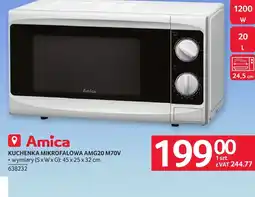 Selgros Kuchenka mikrofalowa Amica oferta