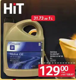 Selgros Olej silnikowy GM oferta