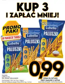 Kupiec Paluszki Lubella cebulka & ser oferta