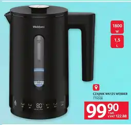 Selgros Czajnik elektryczny Webber oferta