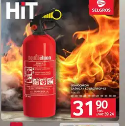 Selgros Gaśnica Ogniochron oferta