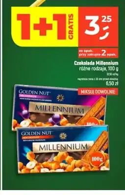 Dealz Czekolada Millennium Golden Nut z orzechami laskowymi i rodzynkami oferta