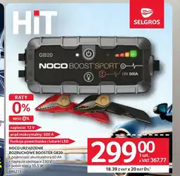 Selgros Urządzenie rozruchowe Noco oferta