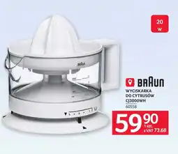 Selgros Wyciskarka cytrusów Braun oferta