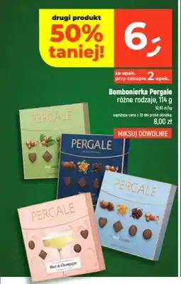 Dealz Bombonierka Pergalė Milk Hazelnut oferta