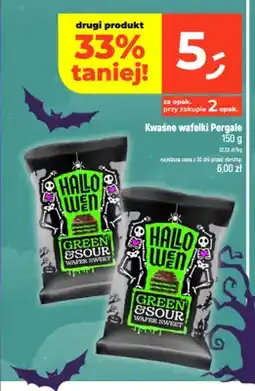 Dealz Kwaśne wafelki Pergale oferta
