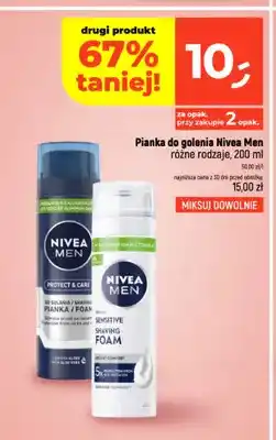 Dealz Pianka do golenia Nivea Men Protect & Care oferta